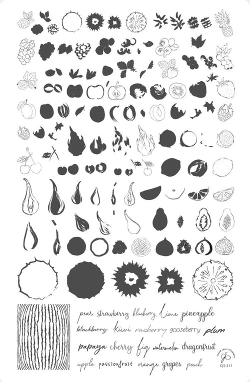 CJS-211 Fruit Cocktail Tropical Sensation - Ongles Elaine Lemay