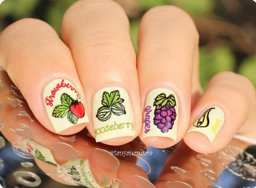 CJS-211 Fruit Cocktail Tropical Sensation - Ongles Elaine Lemay