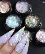 Kit flocons d’opalines - Ongles Elaine Lemay
