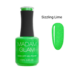 Sizzling Lime - Ongles Elaine Lemay