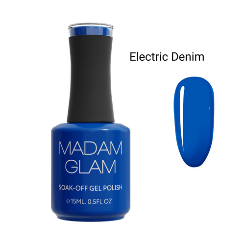 Electric Denim - Ongles Elaine Lemay