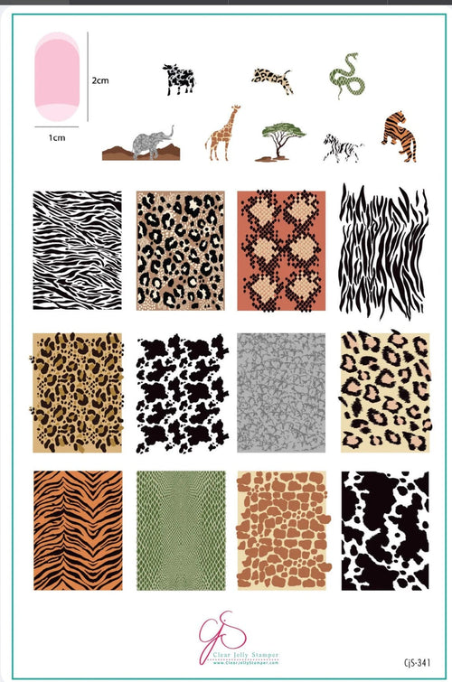 CJS-341 Animal Diva - Ongles Elaine Lemay