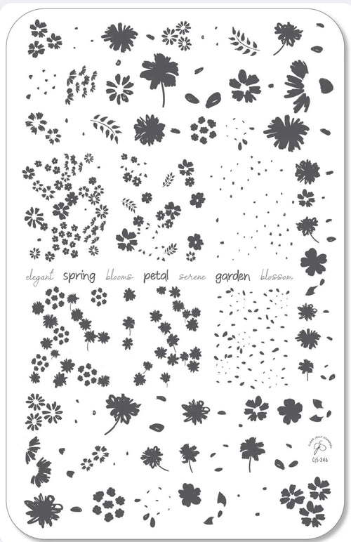 CJS-346 Beautiful Blossom - Ongles Elaine Lemay