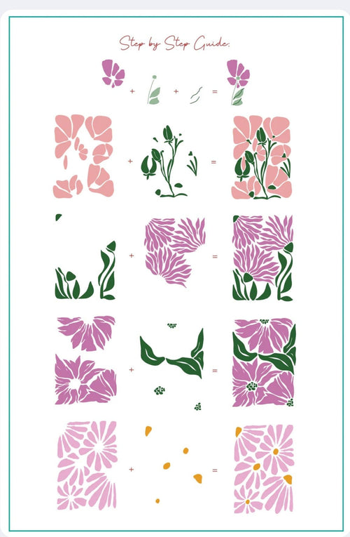 CJS-363 Breathe - Floral - Ongles Elaine Lemay