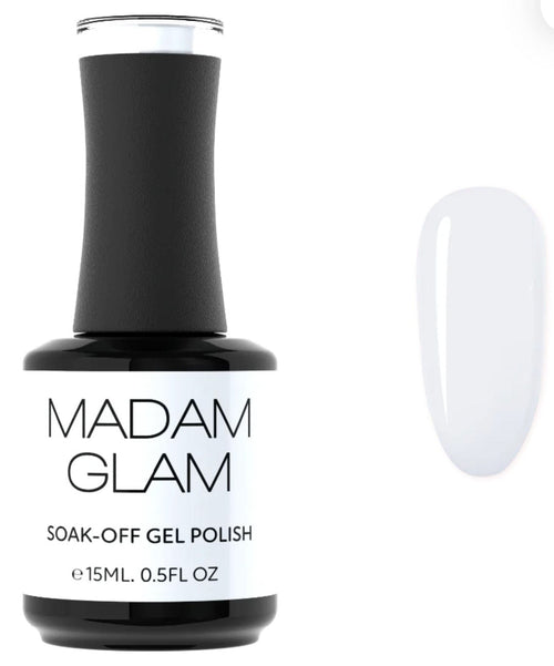 Bold White - Ongles Elaine Lemay