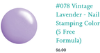 #078 Vintage Lavender - Ongles Elaine Lemay