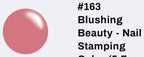#163 Blushing Beauty vernis à stamping - Ongles Elaine Lemay