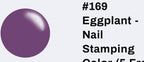#169 Eggplant vernis à stamping - Ongles Elaine Lemay