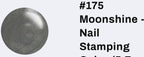 #175 Moonshine vernis à stamping - Ongles Elaine Lemay