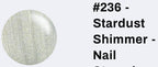 #236 Stardust Shimmer vernis à stamping - Ongles Elaine Lemay