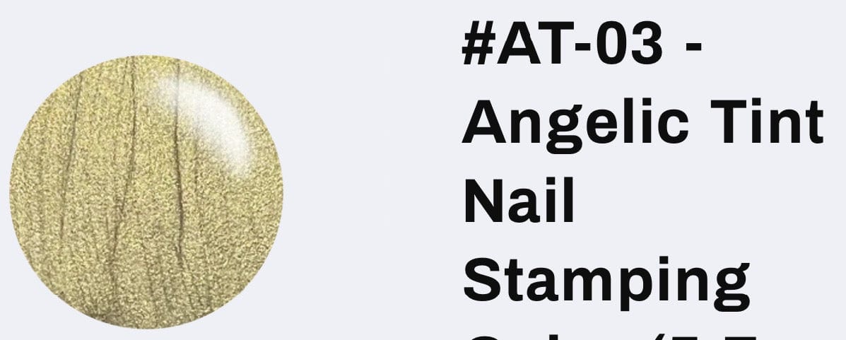 #AT-03 Angelic Tint vernis à stamping - Ongles Elaine Lemay