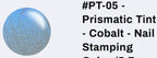 #PT-05 Cobalt vernis à stamping - Ongles Elaine Lemay