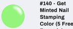 #140 Get Minted vernis à stamping - Ongles Elaine Lemay