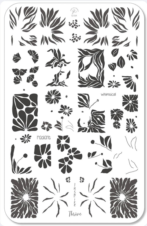 CJS-364 Inspire - Floral - Ongles Elaine Lemay