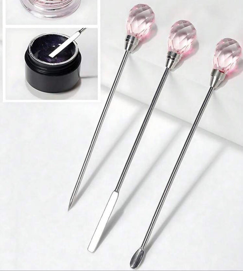 Kit 3 pièces pour mélanger vos produits - Ongles Elaine Lemay