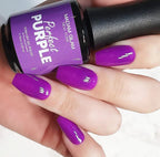 Perfect Purple - Ongles Elaine Lemay