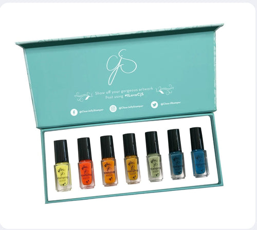 Kit vernis à stamping Fall Mix Up - Ongles Elaine Lemay