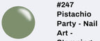 #247 Pistachio vernis à stamping - Ongles Elaine Lemay