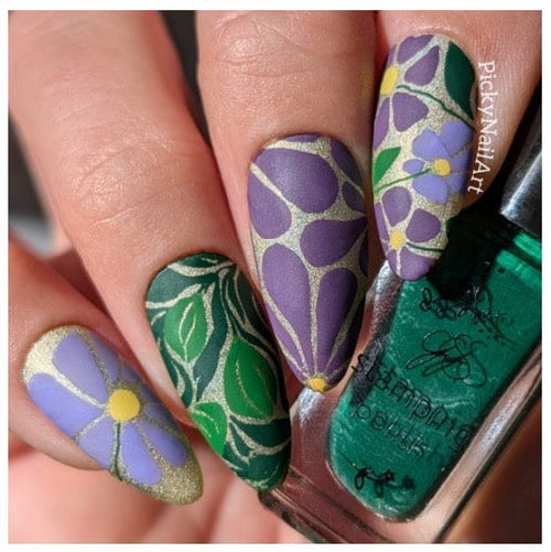 CJS-364 Inspire - Floral - Ongles Elaine Lemay