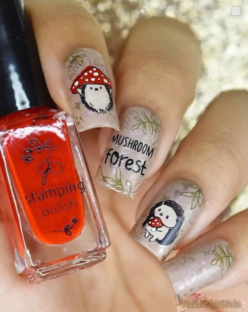 CJS-369 Mushroom Forest - Ongles Elaine Lemay