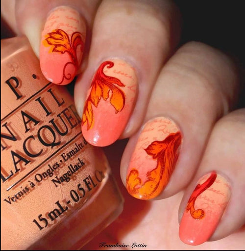 CJS-45 Ornamental Flourish - Ongles Elaine Lemay