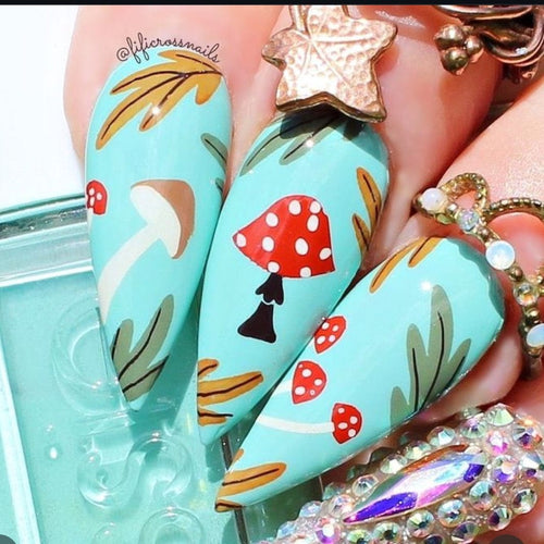 CJS-322 Playful Autumn - Ongles Elaine Lemay