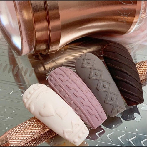 CJS-218 Sweater Textures - Ongles Elaine Lemay