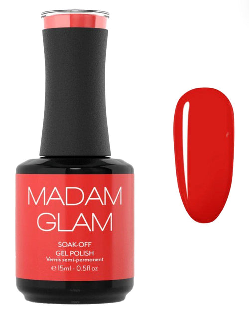 True Fire Brick Red - Ongles Elaine Lemay