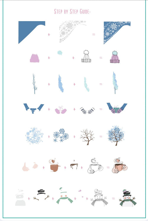 CJS-374 Hello Winter - Ongles Elaine Lemay