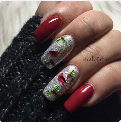 CJS-C-09 Angelic Christmas Wonderland - Ongles Elaine Lemay