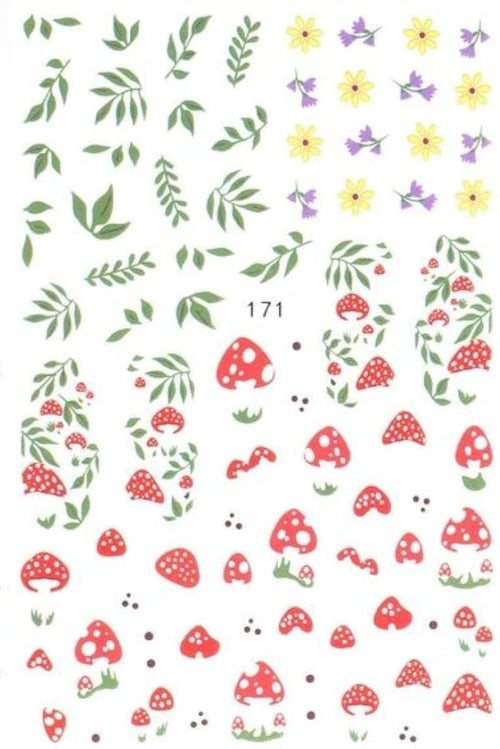 Collant Champignons - Ongles Elaine Lemay