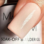 Builder powder pink - Ongles Elaine Lemay