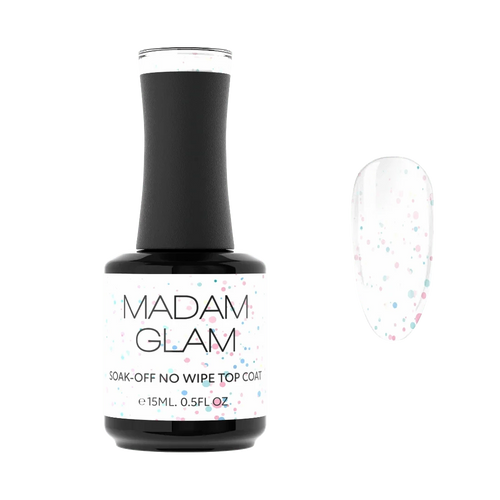 Top coat Glam Sprinkles - Ongles Elaine Lemay