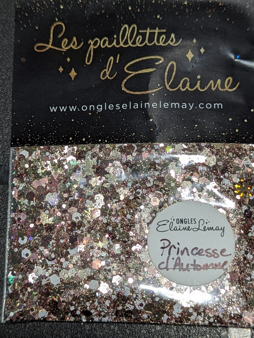 Tombe en amour avec l'automne - Ongles Elaine Lemay