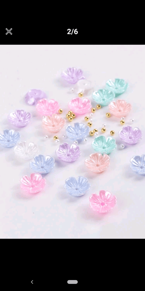 Fleurs 3d multicolore - Ongles Elaine Lemay