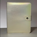 Album de rangement pour plaques de stamping blanc - Ongles Elaine Lemay