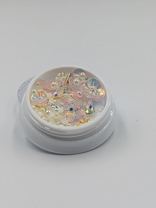 Bijoux 3D fleurs 3 - Ongles Elaine Lemay