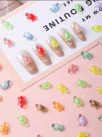 Bijoux Tortues paquet de 50 - Ongles Elaine Lemay