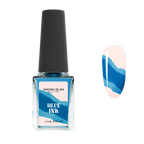 Blue / bleu - Ongles Elaine Lemay