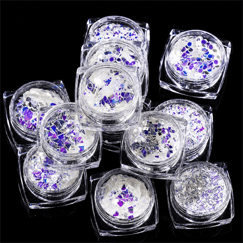 Boitier forme géométrique kit (12) - Ongles Elaine Lemay