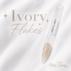 Builder gel Ivory Flakes en pot 15g - Ongles Elaine Lemay