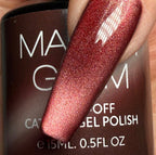 Cherry Mocha - Ongles Elaine Lemay