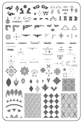 CJS-101 Delicate Deco - Ongles Elaine Lemay