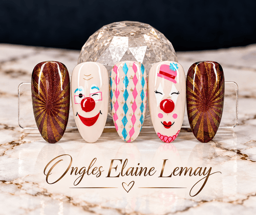 CJS-102 Clowning Around - Ongles Elaine Lemay
