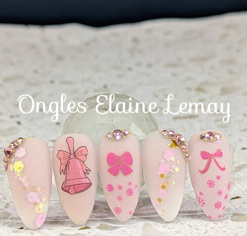 CJS-147 Put a Bow on it Darling - Ongles Elaine Lemay