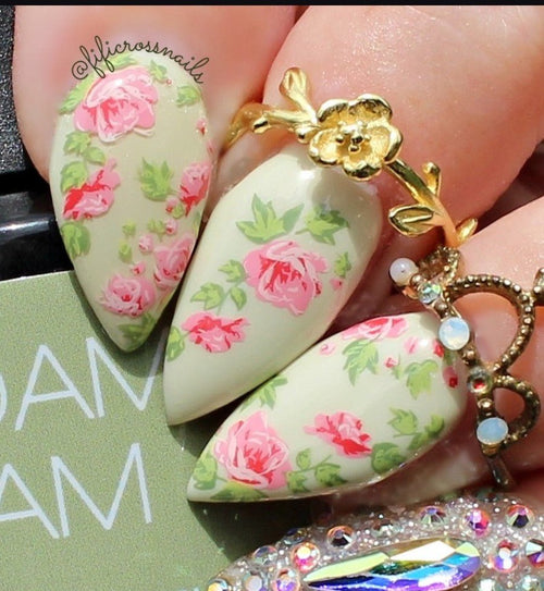 CJS-242 Summer Rose - Ongles Elaine Lemay
