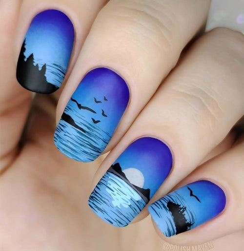 CJS-305 Summer Silhouettes - Ongles Elaine Lemay