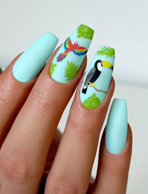 CJS-359 Tropical Paradise - Ongles Elaine Lemay