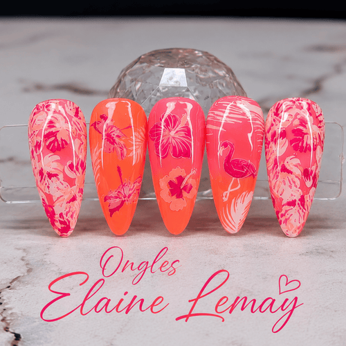CJS-359 Tropical Paradise - Ongles Elaine Lemay