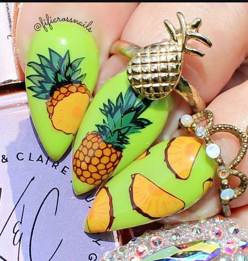 CJS-359 Tropical Paradise - Ongles Elaine Lemay